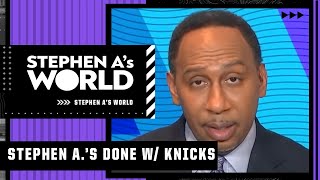 Stephen A. doesn't want to talk about the Knicks anymore | Stephen A.'s World