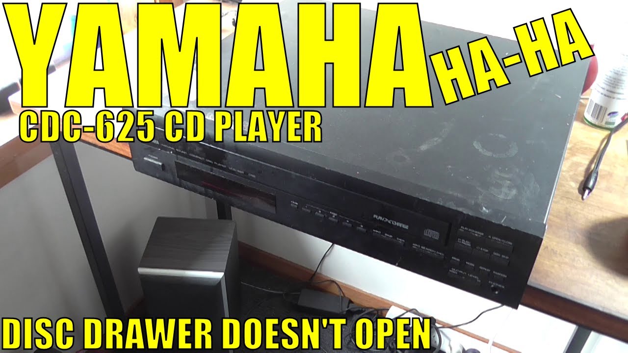 Yamaha CDC-625 CD Player: Disc Drawer Doesn't Open - YouTube