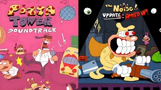 Pizza Tower Peppino's x Noise's [Pizzascares/There's a bone in my spaghetti]  Theme (MASHUP)