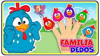 Família Dedos Colorida Da Galinha Pintadinha Música Infantil Super Divertidaana Alice Show