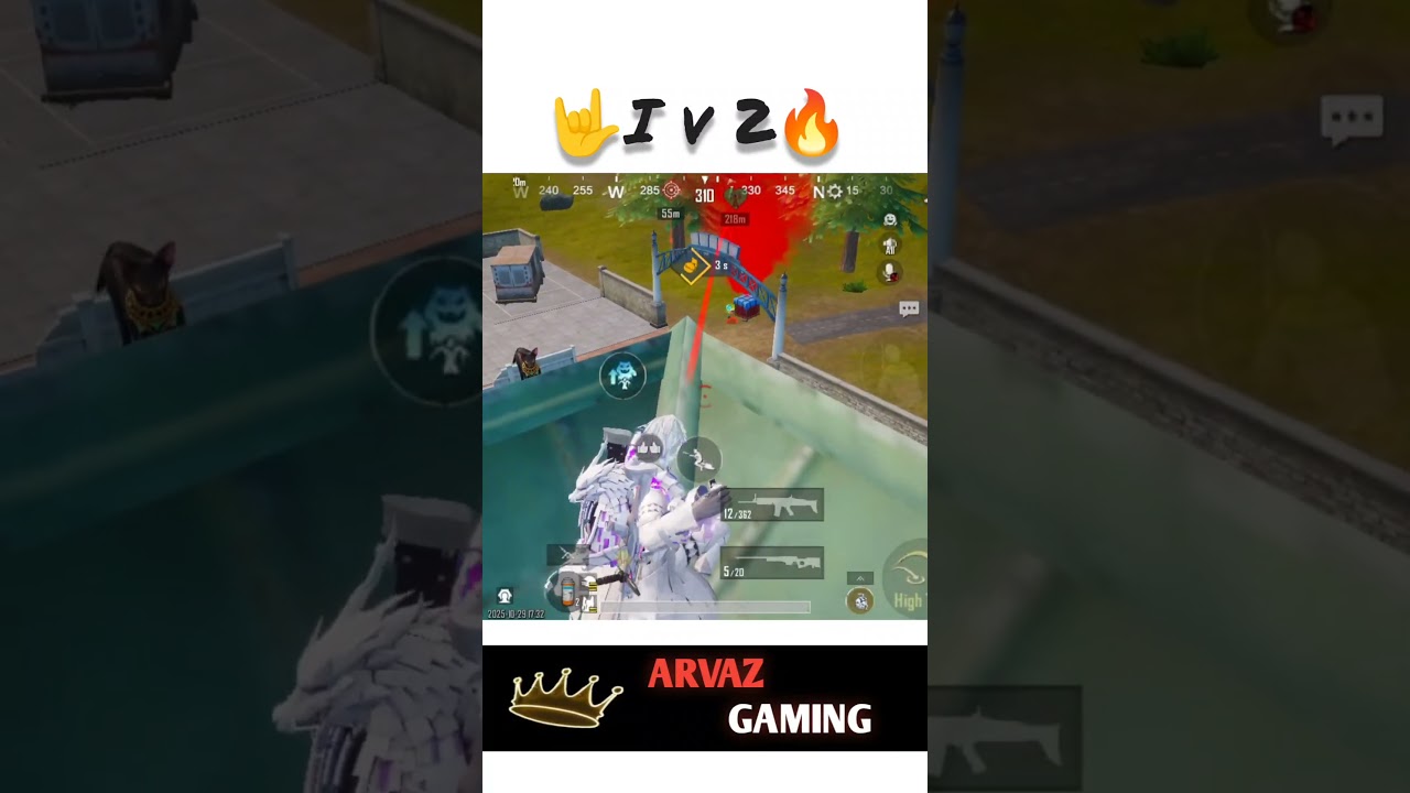 1V2 😈 Arvaz Gaming 
