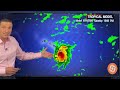 Three Tropical Disturbances move West...