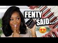 FENTY GAVE US NUDES! | NEW FENTY BEAUTY SLIP SHINE LIPSTICKS | ALL 10 SHADES SWATCHED | Andrea Renee