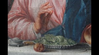 Restauro Tela Cena Di Emmaus