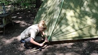 How to pitch your tent in camping - Sepaq