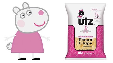 🐷 Only True Peppa Pig Fans Can Match the Character to Their Real Life Snack! 🍫🍬 | Quiz DingDong