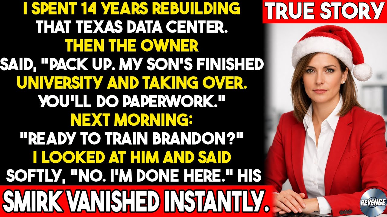 14 Years Replaced by a Nepo Hire. I Walked Out While He Was Still Smirking.