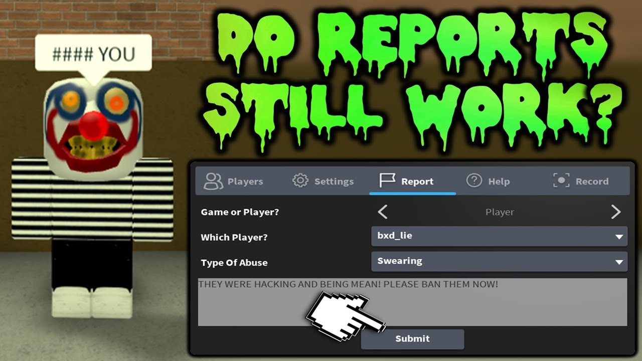 Does Reporting Still Work On Roblox In 2019 Youtube - roblox how to report a player