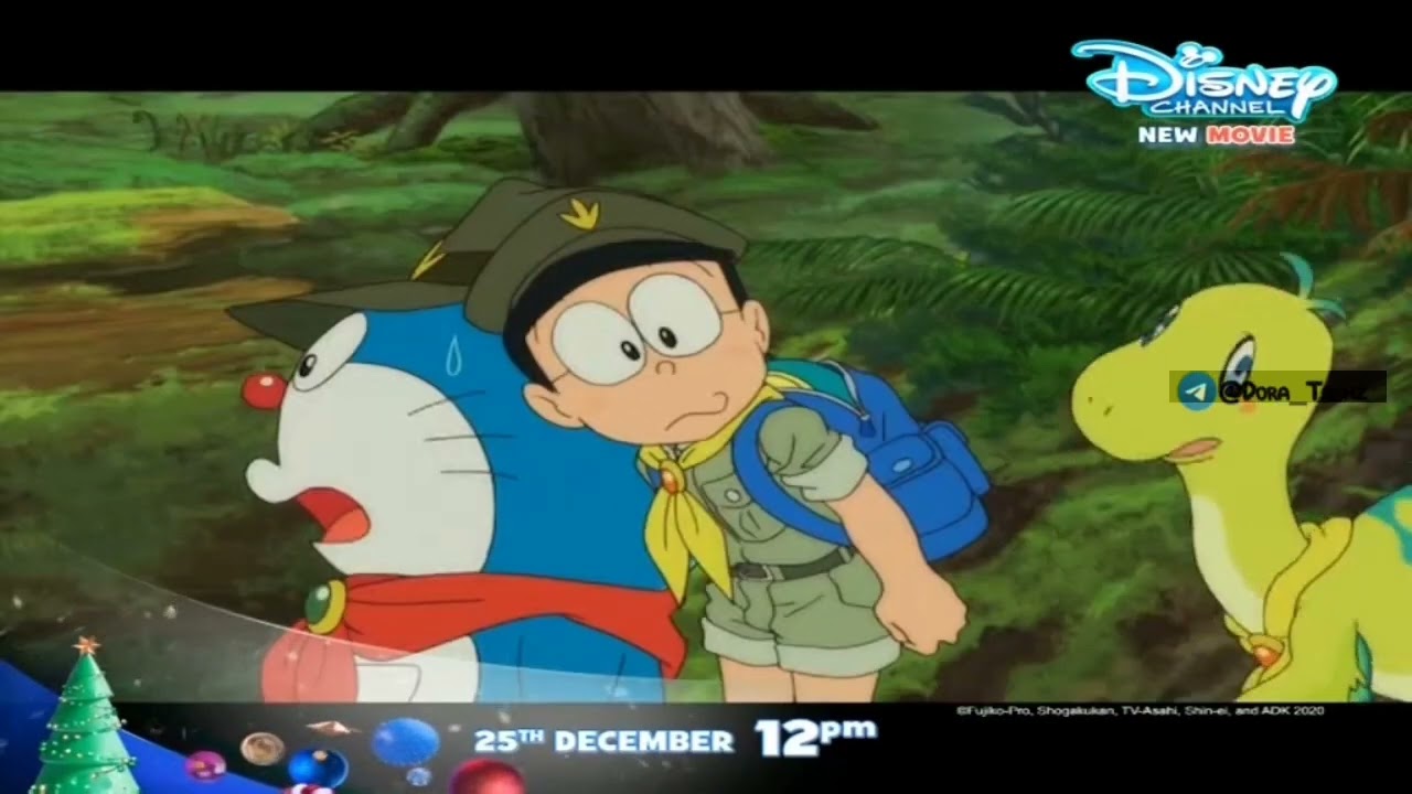 Nobita's New Dinosaur 25th December 2025 on Disney Channel! Brand New Doraemon Movie