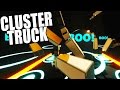 ClusterTruck - NEW HALLOWEEN LEVELS, TRUCKERFLIP CRAZY SPEED - Cluster Truck Gameplay