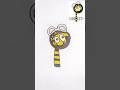 sprunki oc Zippy the Bumble bee V2 from Zoopals phase 2 #drawing #incrediboxsprunki #sprunki