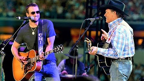 George Strait & Eric Church - Cowboys Like Us (The Cowboy Rides Away Tour)