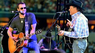 George Strait & Eric Church - Cowboys Like Us (The Cowboy Rides Away Tour)