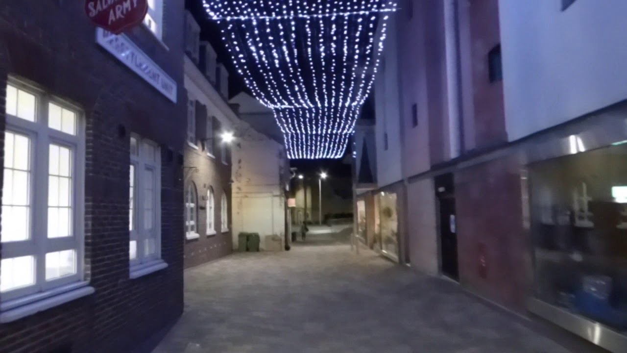 Christmas Lights Walk Skinnergate Perth Perthshire Scotland YouTube