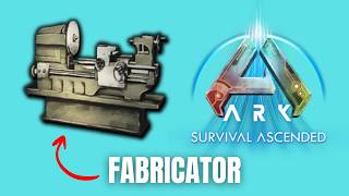 ARK Survival Ascended Fabricator Guide ⚙️ How To Unlock & Use It