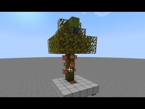 【マイクラ】簡単！ 木にカモフラージュしたカカオ豆収穫装置 Java1.19