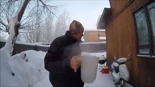 The Boiled Water Throw In Air Under -52 Degree Celsius Then Shocking Results Show