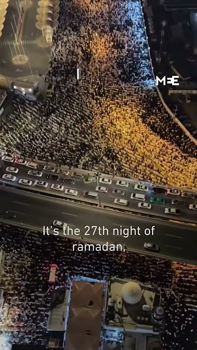 A record 2.5 million Muslims gathered at the Grand Mosque in Mecca, Saudi Arabia