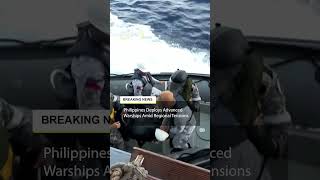 Philippines Military Moves New Warship Amid Rising China Maritime Tensions
