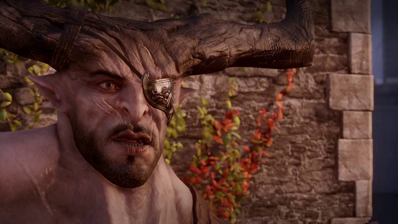 Dragon Age Iron Bull Romance (Male Qunari) pt1 YouTube