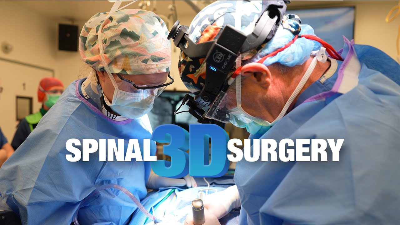 Spinal surgery in 3D | SeaSpine 7D Spinal Navigation - YouTube