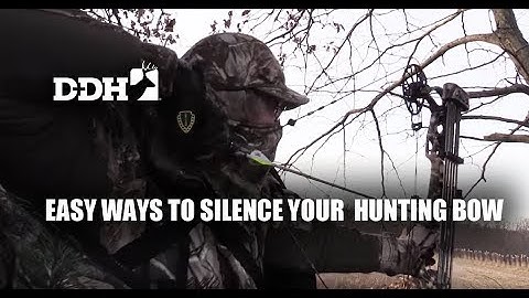 Easy Ways to Silence Your Hunting Bow | D+DH Bow Shop @deerhuntingmag