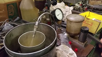 911 RSR BOSCH Fuel Injector Opening Pressure Test