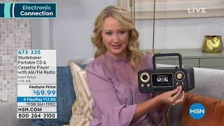 Studebaker Portable CD Player with Radio and Cassette Pl... screenshot 5