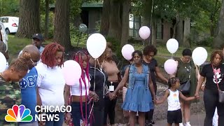 Mom speaks out at vigil after 5-year-old daughter dies from alleged abuse by grandparents