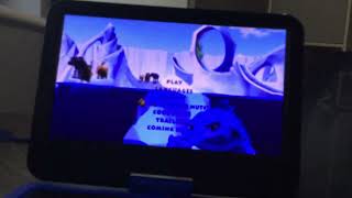 Ice Age 2 The Meltdown 2006 Disc 1 UK DVD Menu Walkthrough