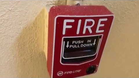 Field Work - System Sensor SpectrAlert Advance Horn/Strobe Fire AlarmTest at a Country Club