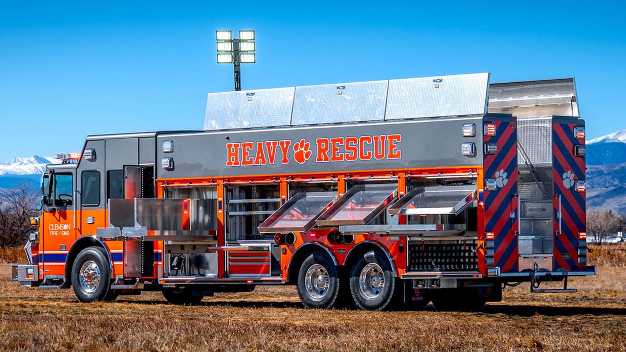 Clemson Fire and EMS (SC) Heavy Rescue #1308