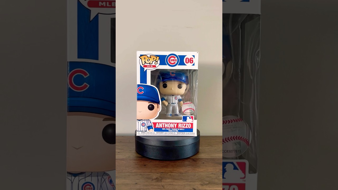Unboxing The Anthony Rizzo Funko Pop #anthonyrizzo #mlb #baseball #funkopop #chicagocubs #sport #44