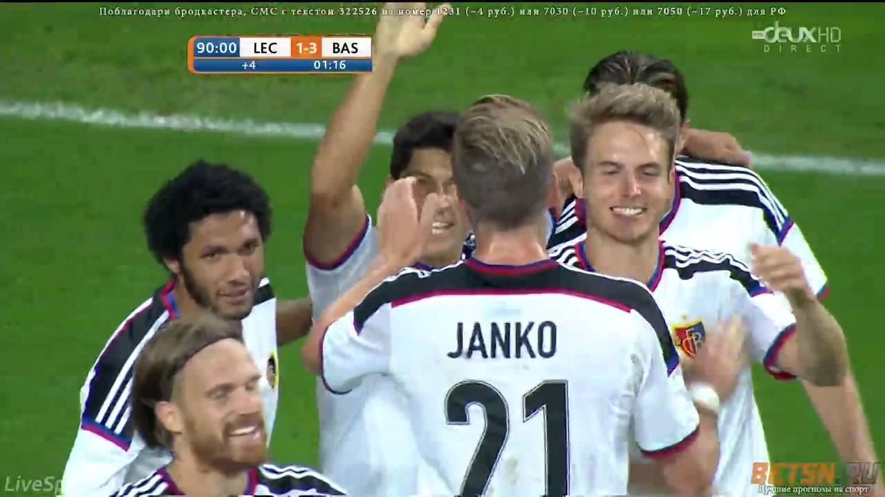Goal Davide Calla - Lech Poznan vs FC Basel - 1-3 - Champions League qualifications
