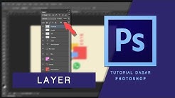 Tutorial Dasar Photoshop CS6 - Fungsi Layer dan Fitur Panel Layer - Durasi: 16.01. 
