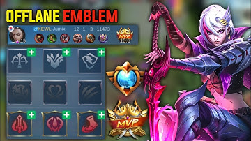 BENEDETTA HIGH DAMAGE BEST EMBLEM AND BUILD | TOP GLOBAL BENEDETTA GUIDE