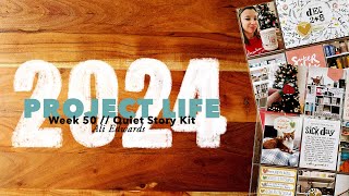 2024 Project Life // Week 50: Ali Edwards Quiet Story Kit