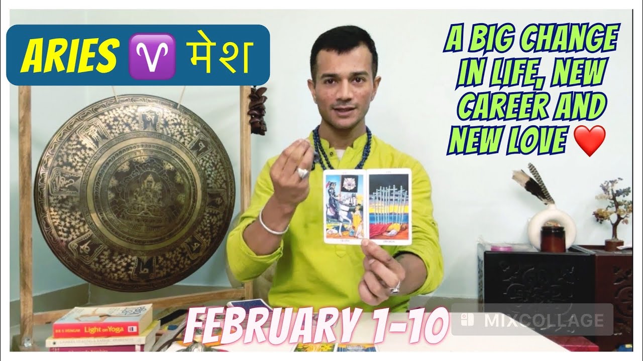 Aries ♈️ मेश राशि | february tarot| know the divine message for you| career and love ❤️ 