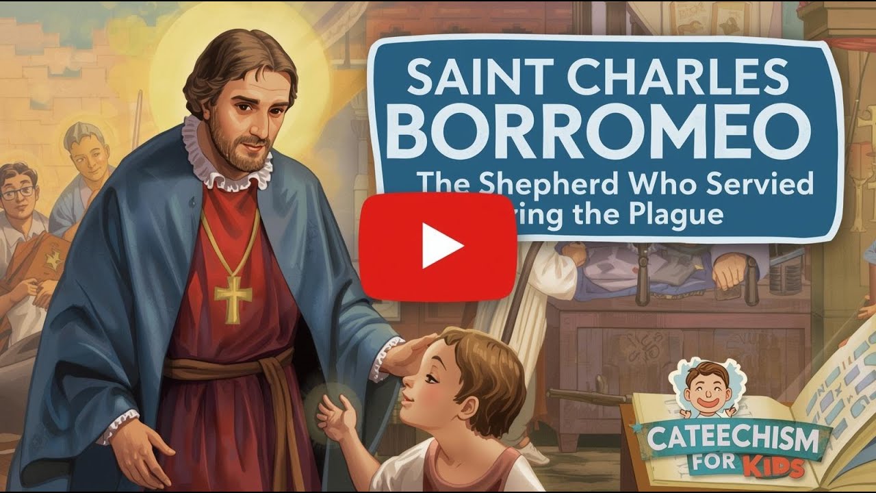 Saint Charles Borromeo | The Shepherd Who Served During the Plague | Catechism for Kids