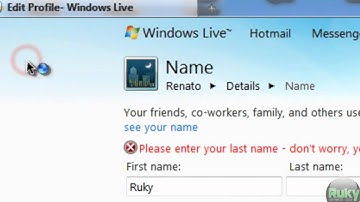 HOW TO...Remove Last Name from Windows Live Messenger 2011 Beta Username