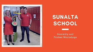 Assembly and Frisbee Workshops at Sunalta School