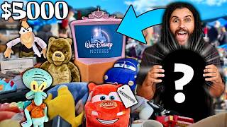 I Found PROTOTYPE PLUSHIES at the Flea Market… (And a Disney TV?!)