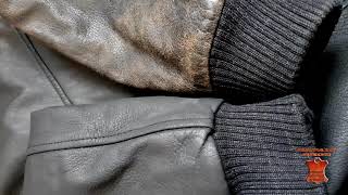 Обновление и реставрация кожаной одежды покраска кожи куртки