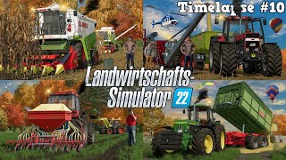 MAISERNTE XXL mit zwei DRESCHERN! 💪😎🚜💨 Ein IDIOT sät FAHRGASSEN im GRAS? 😱🌿 | [LS22] - Timelapse #10