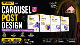Carousel Post Design Tutorial | Session 7 | Graphic Design Mastery Program