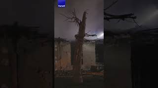 Harkivde Rus Ordusunun Düzenlediği Hava Saldırıları Yangınlara Neden Oldu