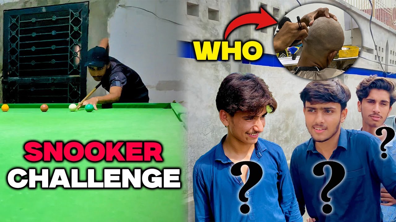 Tind kisne karwai ? 🤔 | Snooker Challenge | Funny vlog by 