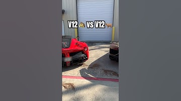 Battle of V12🔥 Which are you taking?!#lambo #revbattle #laferrari #huracan #aventador #svj #gintani