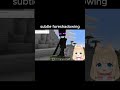 My first enderman fight…he win this time #vtuber #vtuberclips #nekone # minecraft #enderman