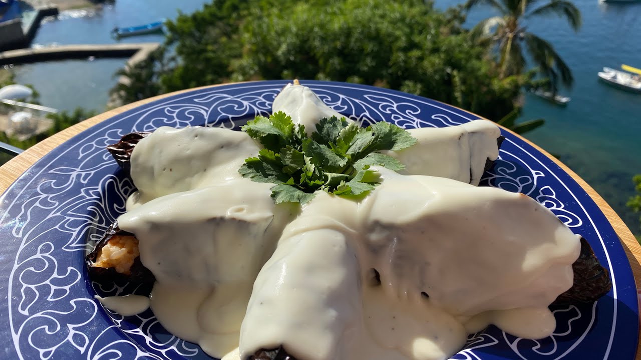 CHILES ANCHOS RELLENOS DE ARROZ - CUARESMA